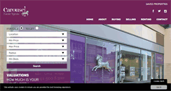 Desktop Screenshot of carouselestateagents.com